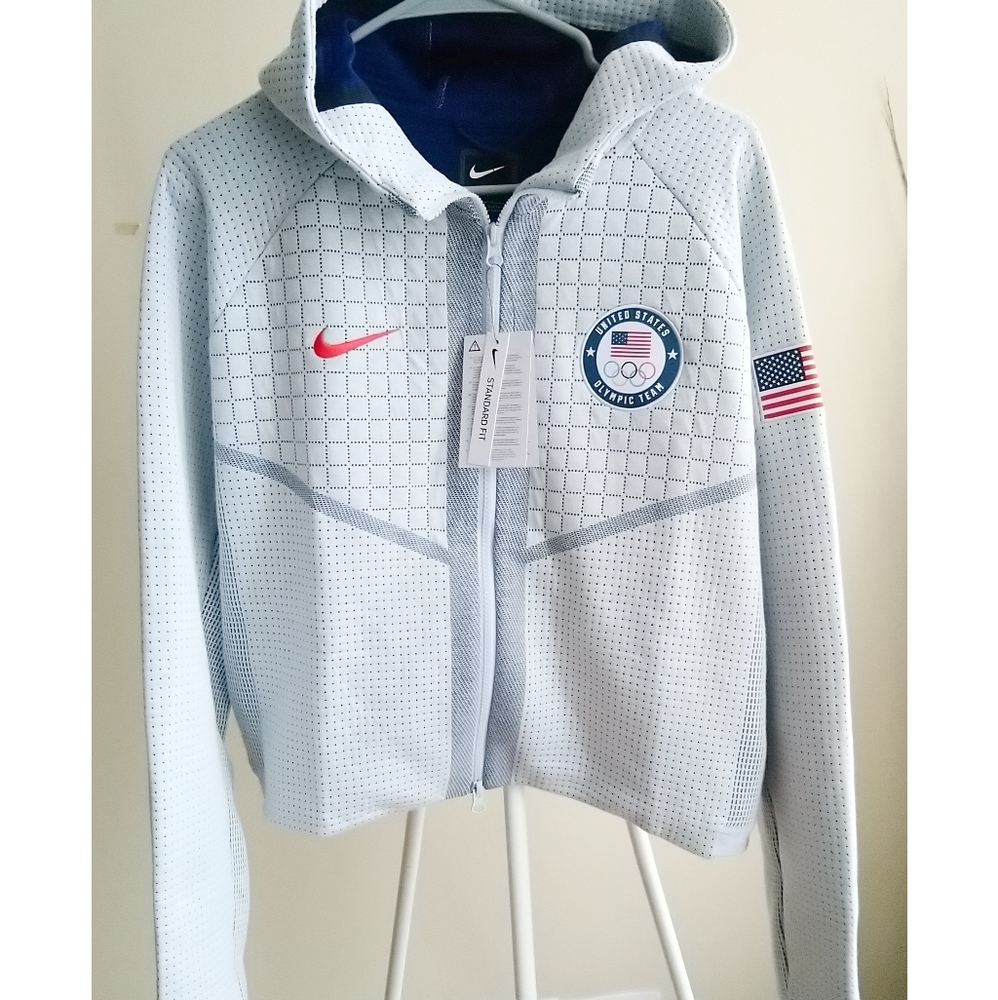 Nike Womens Sportwear Team USA Full-zip Hoodie NWT